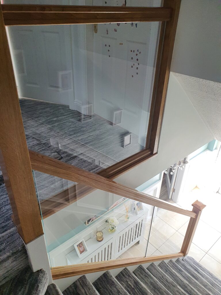 Inside Glass Balustrade