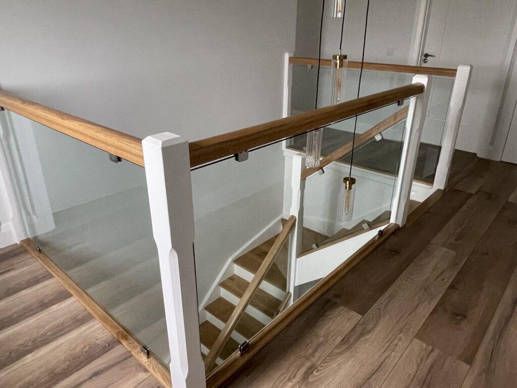 Clamps Glass Balustrade Inside