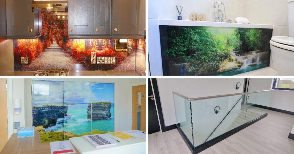 Collage of Glass Products - Prestiglass